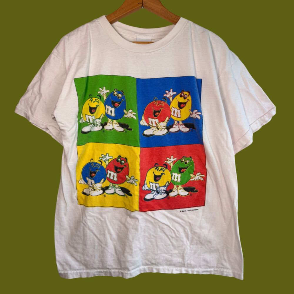 Vintage 90s CYRK Sport Single Stitch M&M’s Andy Warhol Mascot Tee